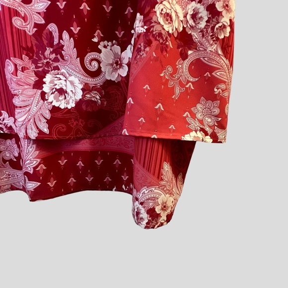 Diane Gilman Women's Tank Top 2XL Pink Layered - Picture 2 of 14